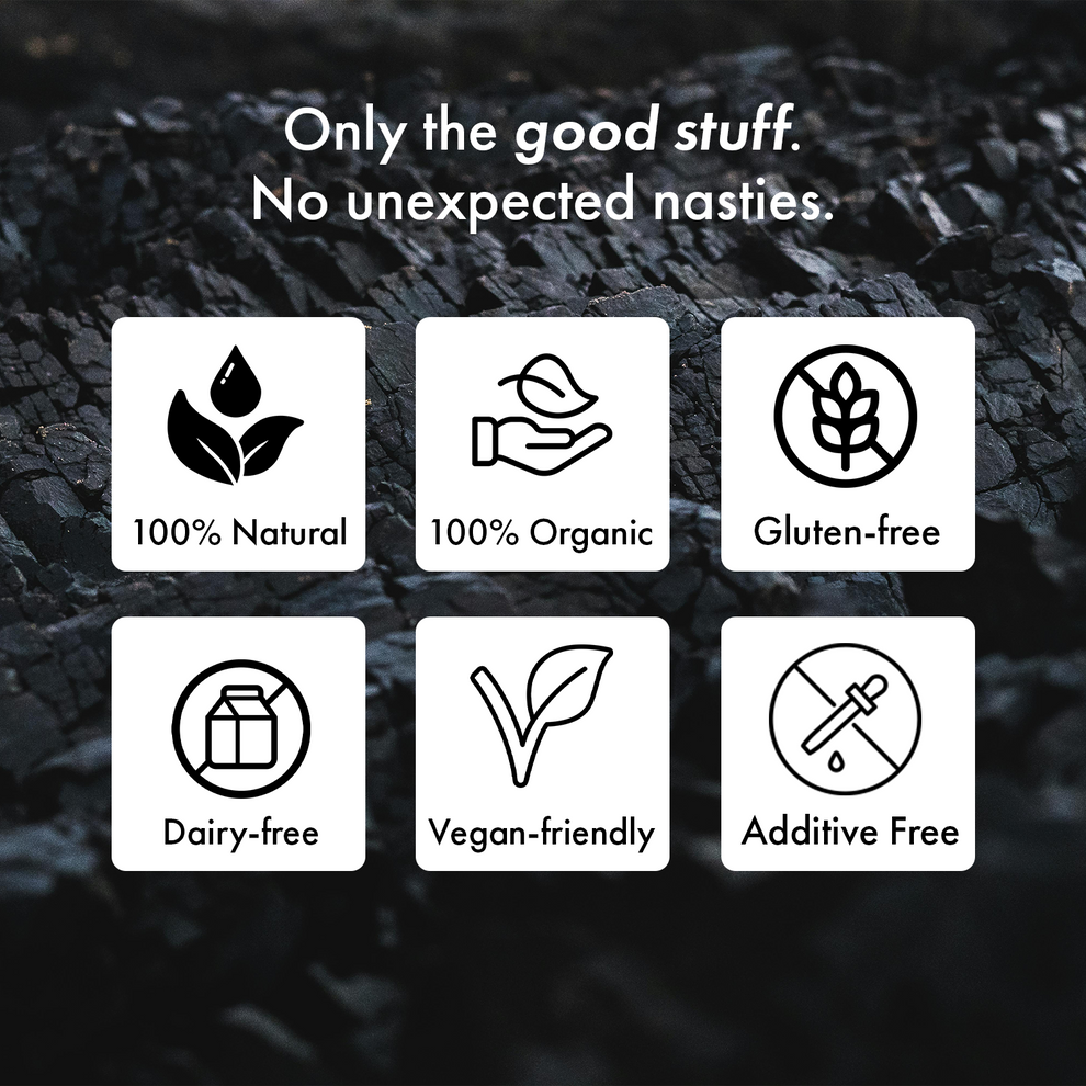 The Antidotes Shilajit, SeaMoss and Lions Mane Capsules - 60 Vegan Capsules